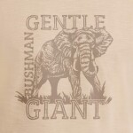 Bushman Pánské tričko Kay, pískově hnědé XXXL