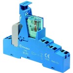 Finder 48.P3.7.024.0050 reléový modul, 24 V/DC, 10 A, 1 přepínací kontakt, Tray, 1 ks