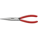 Knipex 26 26 200 T Půlkulaté kleště s břity VDE s připevňovacím okem 200mm / úzké ploché kleště /40° / délka čelistí:73m (26 26 200 T)