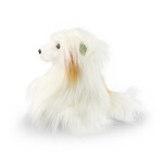 Plyšový pes čínský chocholatý - labutěnka 30 cm, ECO-FRIENDLY