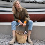 Nákupní košík Reisenthel Carrybag Frame Rhombus ginger