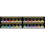 FineTec Premium perleťové akvarelové barvy + Two Tone Colours sada