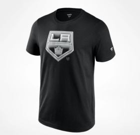Fanatics Pánské tričko Los Angeles Kings Chrome Graphic T-Shirt Black Velikost:
