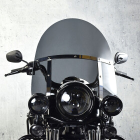 Harley Davidson Flhr Road King 2007-2012 plexi štít - Světle hnědé / 55 cm