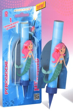 Dortová fontána mořská panna Pyrogiochi Dortová fontána mořská panna Pyrogiochi