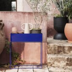 Ferm Living Stojan na květiny Plant box Bright Blue, modrá barva