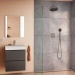 HANSGROHE - Xarita Lite Q Zrcadlo s LED osvětlením, 70x60 cm, matná bílá 54962700