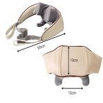 Verk Bezdrátový masážní límec na krk béžový