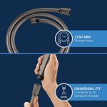 GROHE - Hadice Silverflex sprchová hadice 125 cm, tmavý grafit 28362A00