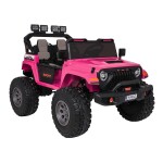 Mamido Elektrické autíčko Extreme Sport 4x4 s proměnlivou velikostí růžové
