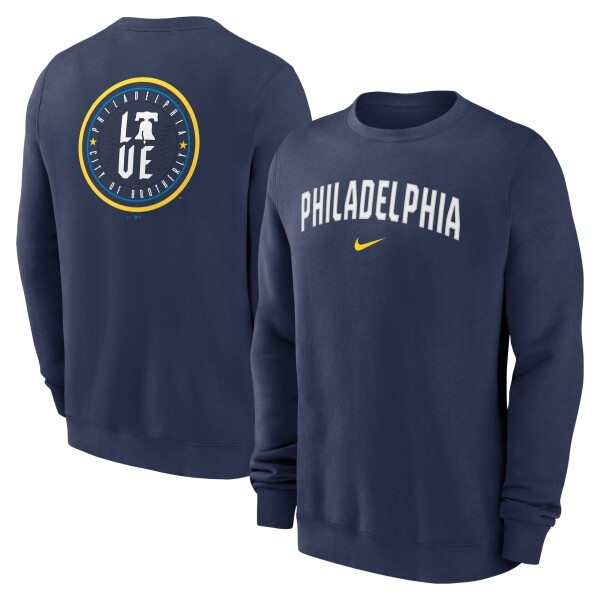 Nike Pánská mikina Philadelphia Phillies MLB City Connect 2-Hit Club Crew Velikost: L