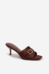 Klapky na podpatku model 225372 Step in style 37