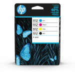 Hewlett-Packard HP 912, CMYK (6ZC74AE) Multipack - originální kazety