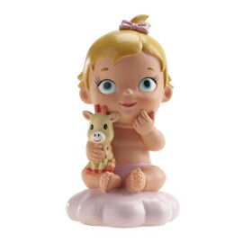Dortisimo Dekora figurka Holčička s žirafou