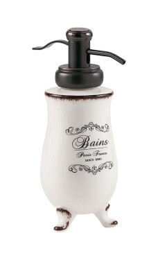 Gedy - AMELIE dávkovač mýdla na postavení, 230ml, keramika AM80