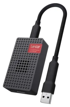 Lexar RW540 / Čtečka paměťových karet / microSD Express / USB 3.2 Gen 2 / čtení až 900 MB/s (LRW540U-RNHNG)