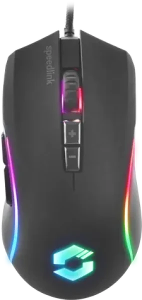 ZAVOS Gaming Mouse černá / herní drátová myš / optická / 3200 DPI / 5 tlačítek / USB-A / 1.5m (SL-680022-RRBK)