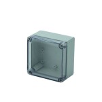 Weidmüller MPC 12/12/07 TRSP 9535240000 univerzální pouzdro 125 x 125 x 75 polykarbonát světle šedá, transparentní 1 ks
