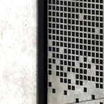KERRA - Sprchový kout Černý Pixel SQ 90 (s vaničkou) 5907548118356