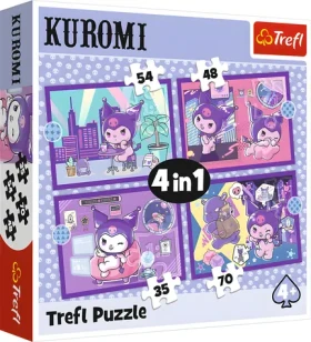 Trefl Puzzle Den s Kuromi 4v1