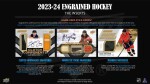 Hokejové Karty NHL 2023-24 Upper Deck Engrained Hockey Hobby Box