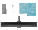 REA - Odtokový žlab Neox Slim pro black 90 REA-G2711