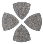 Timber Tones Felt Tones Gypsy Grey Wool Felt 4-Pack