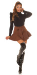 Trendy Koucla Highwaist Skorts with belt barva velikost