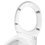 Mereo WC kombi, RIMLESS, zadní odpad s armaturou VSD99