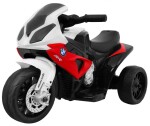 Mamido Dětská elektrická motorka BMW S1000RR tříkolka červená