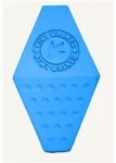 KIWI WALKER Gumová hračka Octaball Mini modrá / Otvor na pamlsky / 11 cm (RUB-845)