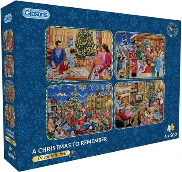GIBSONS Puzzle Nezapomenutelné Vánoce