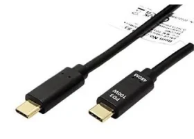 Value kabel USB-C(M) - USB-C(M) PD 100W, 2m, černý / Kabel / USB 2.0 (11.99.8309)