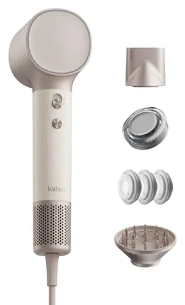 Laifen Neo Special Champagne Gold / Fén na vlasy / 1500 W / 110 000 ot/min / 2 rychlosti / 5 teplot
