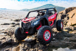 Mamido Elektrické autíčko Buggy Turbo 24V 4x200W červené