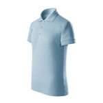 Malfini Pique Polo Free Jr MLI-F2215 modrá polokošile 122 cm/6 let