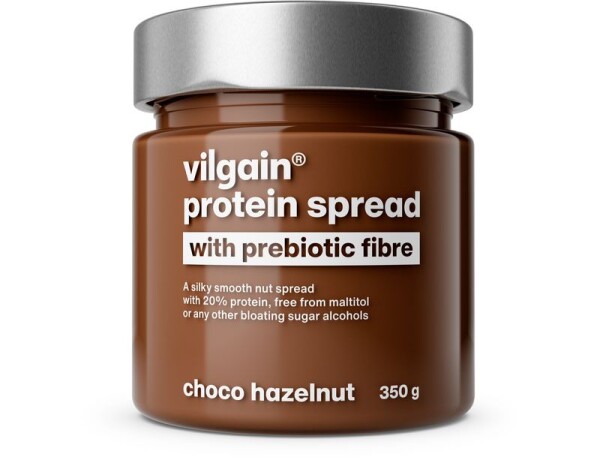 Vilgain Proteinový krém s prebiotickou vlákninou – lískové ořechy s čokoládou 350 g