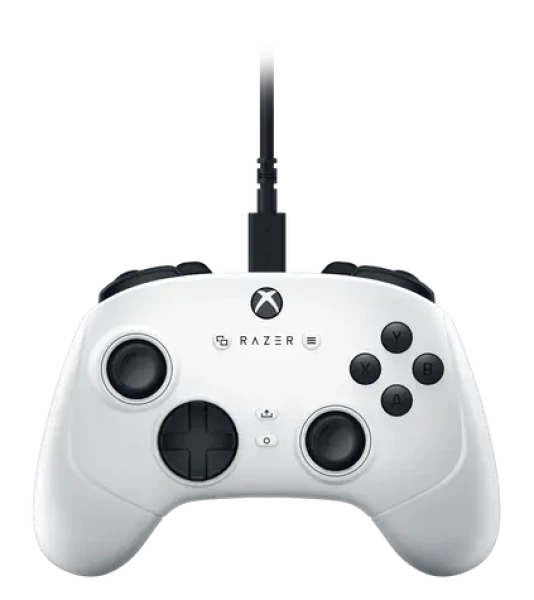 Razer Wolverine V3 Tournament Ed. - bílá / gamepad / vibrace / programovatelná tlačítka / drátový / pro PC Xbox (RZ06-05210200-R3M1)