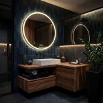 REA - Zrcadlo LED 60cm MMJ HOM-02501