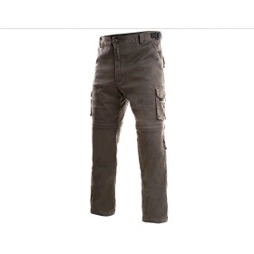 CXS Kalhoty VENATOR pánské pasové kapsáče odnímatelné nohavice khaki vel. 52 khaki