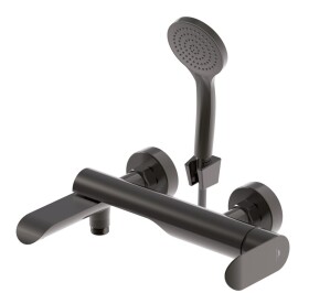 Rubineta - Vanová baterie ULTRA U-10/K NEW GRAFIT s příslušenstvím OLBAU1KPGP8