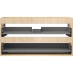 MEXEN - Box-A skříňka pro umyvadlo 90, 2 zásuvky, dub 91AX0-0900-470-2-81