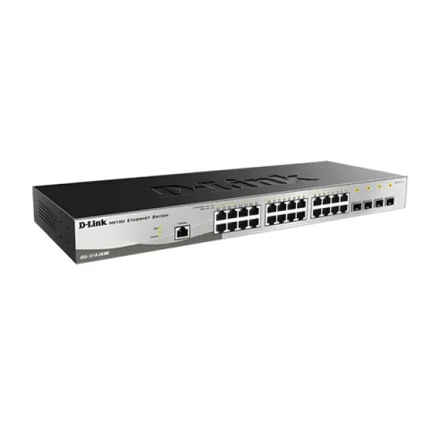 D-Link DGS-1210-28/ME / Managed switch / 24x Gigabit RJ45 / 4x SFP / 256 MB DDR3 (DGS-1210-28/ME/E)