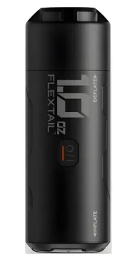 Flextail Zero Pump 2 černá / Elektrická pumpa / 2v1 nafukování a vyfukování / tlak 3,5 kPa / 200 l/min (ZP2B)