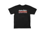 Troy Lee Designs Factory Racing pánské triko krátký rukáv Black/Red vel. M