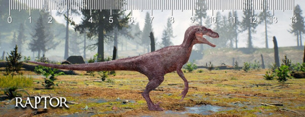 Pravítko 3D Raptor Deep