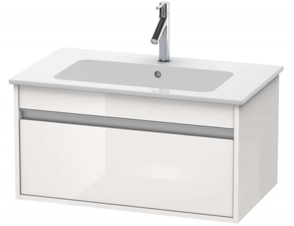 DURAVIT - Ketho Umyvadlová skříňka 41x80x48 cm, 1 zásuvka, lesklá bílá KT641902222