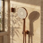 REA - Sprchová hlavice JS-019 BRUSH COPPER REA-03902