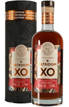 Ron Patridom XO Cherry Wine Cask Finish 42% 0,7 l (tuba)