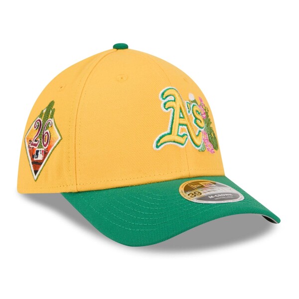 New Era Pánská kšiltovka Oakland Athletics MLB Athletics 2026 Spring Training 39THIRTY M-Crown Flex Velikost: S/M